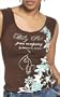 Open Neck Back Cut-Out Tee by Baby Phat