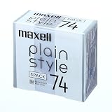 maxell ������ MD 74ʬ ��plain style�ץ��꡼�� �ߥ륭���ۥ磻�� 5�� PLMD74.5P