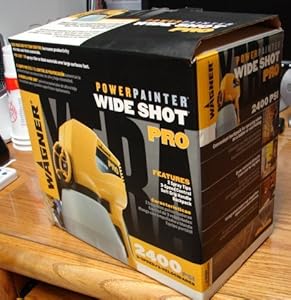 Wagner Power Painter Wide Shot Pro 2400 PSI - Power Paint Sprayers