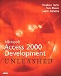 Microsoft Access 2000 Development Unleashed