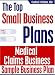 Book Medical Claims Business Sample Business Plan 2004/2005 Edition