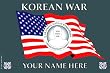 Coast Guard Korean War Large Vehicle Bumper Sticker