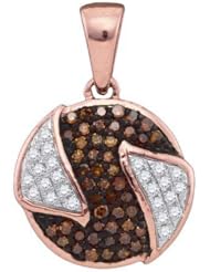 0.16CTW-DIA MICRO-PAVE PENDANT