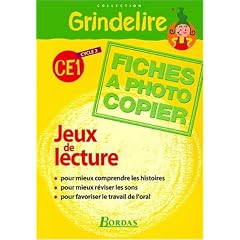 Grindelire jeux lecture CE1 cycle 2 fiches a photocopier