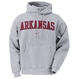 Nike Arkansas Razorbacks Ash Classic Logo Hoody Sweatshirt