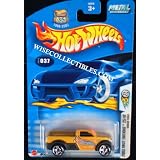 Mattel Hot Wheels 2003 First Editions 1:64 Scale Orange Dodge M80 Die Cast Truck #037- by Mattel