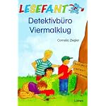 Detektivburo Viermalklug: Cornelia Ziegler ; mit Bildern von Corina Beurenmeister (Lesefant) book cover