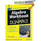 Click here to buy Algebra Workbook For Dummies by  Mary Jane Sterling.