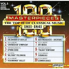100 Masterpieces Vol. 5: The Top 10 of Classical Music 1811 - 1841