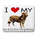 I Love My Nova Scotia Duck Tolling Retriever Mouse Pad