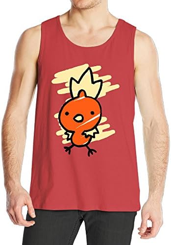 KTKY Adults Low Waist Cute Torchic V-string Red M