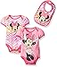 Disney Baby Baby Girls' Minnie Mouse Three-Piece Set