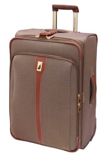 London Fog Oxford II 25 Inch Upright Suiter, Tan, One Size