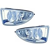 04-05 Honda Civic 2 4Dr OEM Style Clear Fog Lights by AutoLightsBulbs