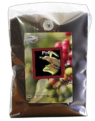 Organic Camano Island Coffee Roasters Peru, Dark Roast, Ground, 5-Pound Bag