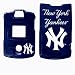 Motorola Razr V3 V3c V3m Faceplate Snap-on Protective Cover - Yankees Major League Baseball MLB