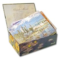 Claude Monet - Box Set of 20 Assorted Note Cards and Patterned Envelopes