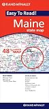 Rand Mcnally Easy to Read Maine (Rand McNally Easy to Read!)