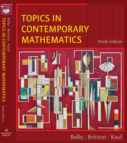 Topics in Contemporary Mathematics - Hardcover
