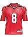 Maryland Terrapins -No. 8- Youth Red Under Armour Replica Jersey