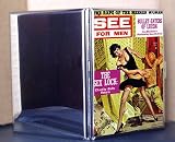 See For Men The Rape of Meeker Women Vintage Pulp Magazine Cover Retro Art Metal Cigarette Case ID Holder Wallet