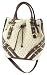 Michael Kors Milo Cream Large Drawstring Tote Wool Knit
