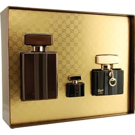 Gucci By Gucci by Gucci for Women. Set-Eau De Parfum Spray 1.7-Ounces & Body Lotion 6.7-Ounces & Eau De Parfum .16-Ounces