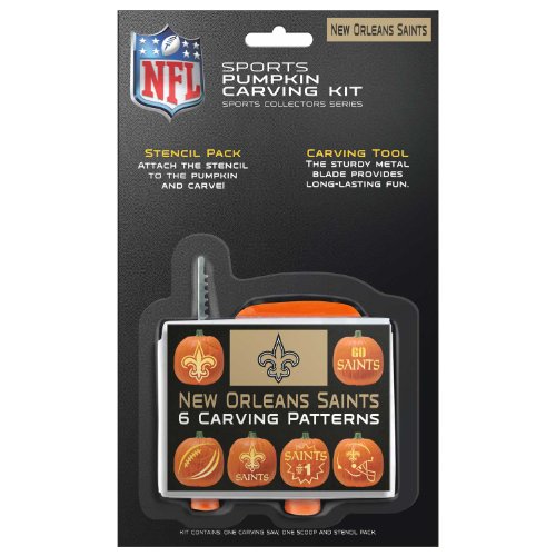 NFL : NFL Orleans Saints Pumpkin Carving