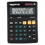 【Amazon.co.jp限定】DT950TXA-B 12桁 新税率対応大型電卓（自由税率設定付き） ブラック（黒）