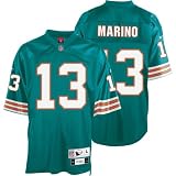 Dan Marino Reebok NFL Aqua Premier 1984 Throwback Miami Dolphins Jersey - X-Large