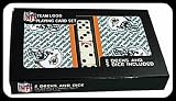 NFL Licensed Miami Dolphins 2 Packs of Playing Cards with Dice