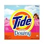 Tide with a Touch of Downy Powder Detergent, April Fresh Scent, Case Pack, Two 95-Load Boxes ( 190-Loads)