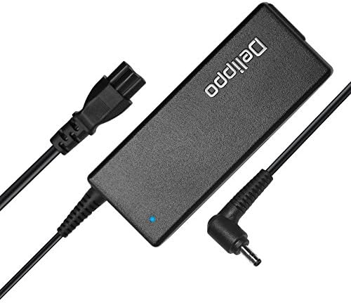 [ 18 Months Warranty] Delippo® 90W Replacement Power Supply 19V 4.74A/4740mah Laptop AC/DC Adapter Charger for Hp Dv6500 Dv6700 Dv2400 Dv2500 Dv2600 Dv2700 Dv2800 Dv2900 (4.8*1.7mm)