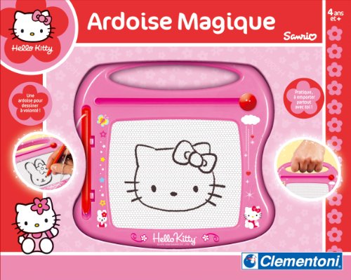 Clementoni-62167-Loisir Créatif-Hello Kitty - Ardoise magique