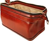 Bosca Old Leather Zipper Utility Kit (Cognac)