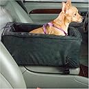 Snoozer Luxury Console Pet Car Seat, Small Luxury, Camel/Olive