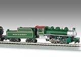 The Southern Belle N Scale Steam Locomotive Train Set