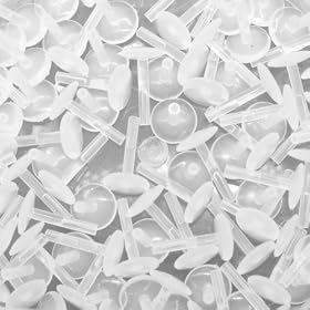 16G 5/16" - Bioplast Tragus, Monroe or Labret Lip Ring Push-In Replacement Post Shaft