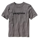 Patagonia Boy’s Text Logo T-Shirt