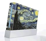 Starry Night Decorative Protector Skin Decal Sticker for Nintendo Wii Console
