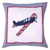 Airplane Pillow - Blue