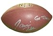Tennessee Titans Jamie Harper Autographed NFL Wilson Composite Football Featuring "Go Titans" Inscription! Proof Photo
