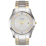 Diamond Dial Watch, Caravelle by Bulova Mens Diamond Accented Silver Dial Watch