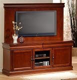 Cherry Flat Panel TV Console by Coaster