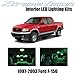 XtremeVision Ford F-150 1997-2003 (10 Pieces) Green Premium Interior LED Kit Package + Installation Tool