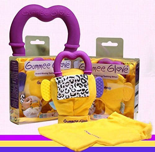 Gummee Glove with Heart-shaped Silicone Teething Ring 4 in 1 Safety Products Dr Thumb