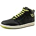Jordan Air Jordan 1 Retro '94 Men Round Toe Synthetic Black Basketball Shoe