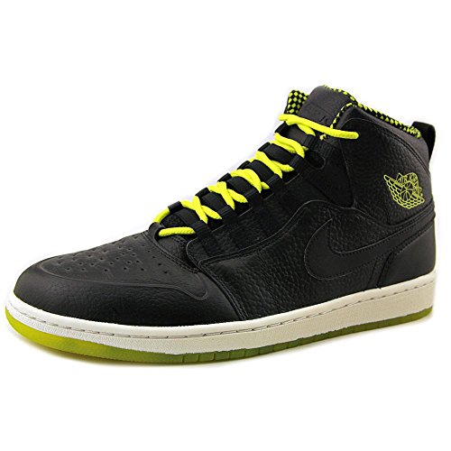 Jordan Air Jordan 1 Retro '94 Men Round Toe Synthetic Black Basketball Shoe