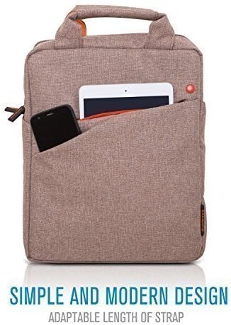 TGW® Briefcase for Notebooks and Tablets / Laptop / Chromebook / MacBook/ Ultrabook Multi-functional Neoprene Business Briefcase Sleeve Pouch /Messenger Case Bag Cover with Handle and Carrying Strap