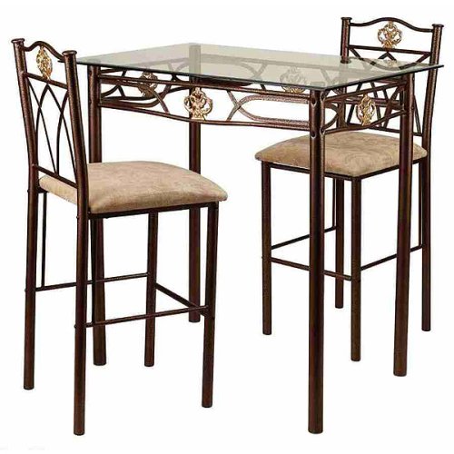 Palladium 3-pc. Bistro Set - Bronze